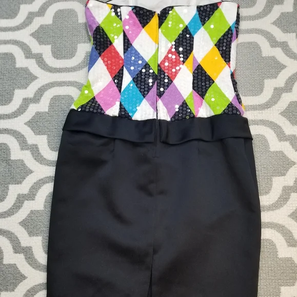 Jenna Benjamin Strapless Sequin Dress - Picture 2 of 3